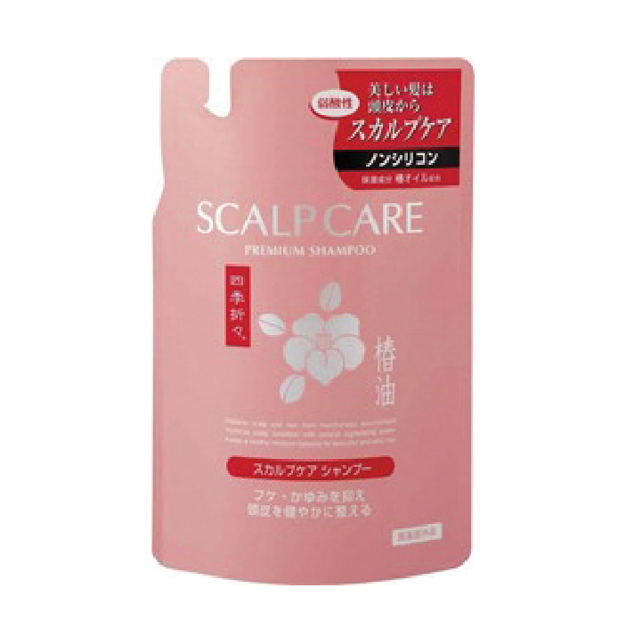 四季折々椿油薬用スカルプシャンプー詰替
